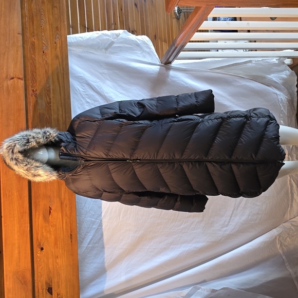NEW Marmot Women's Montreaux Full-Length Long Down Puffer Coat Jacket Black** - Picture 3 of 5